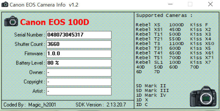 캐논 EOS 100D 블랙 DSLR 카메라 바디만(렌즈미포함) 이미지
