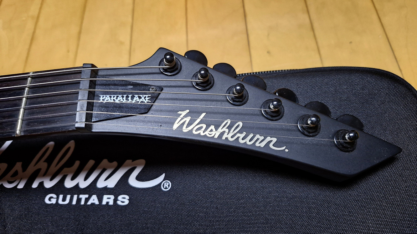 [상태최상] 워시번 파라렉스 V26 (Washburn Parallaxe V26) 플라잉브이 일렉기타 팝니다. 이미지