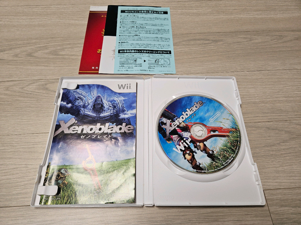 닌텐도 wii 제노블레이드 일본판 이미지