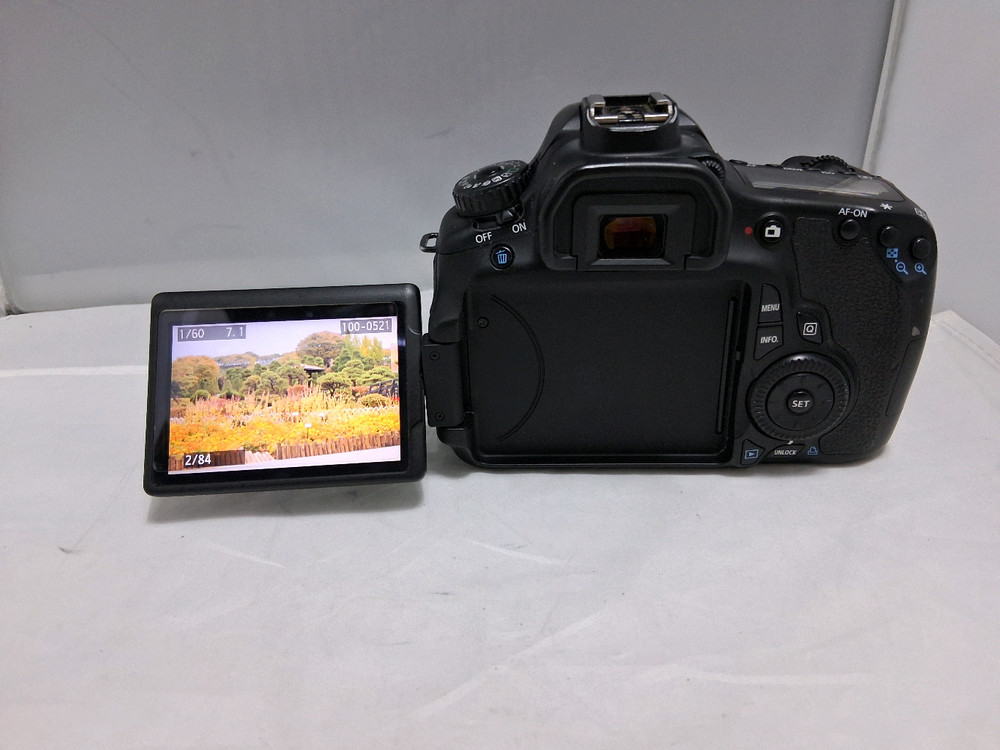 케논 dslr 60 D 18-55 최상급 디지털 카메라 판매 이미지