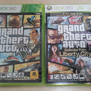 [XBOX360]GTA 라이브러리씨티(4)&5 일괄판매 이미지