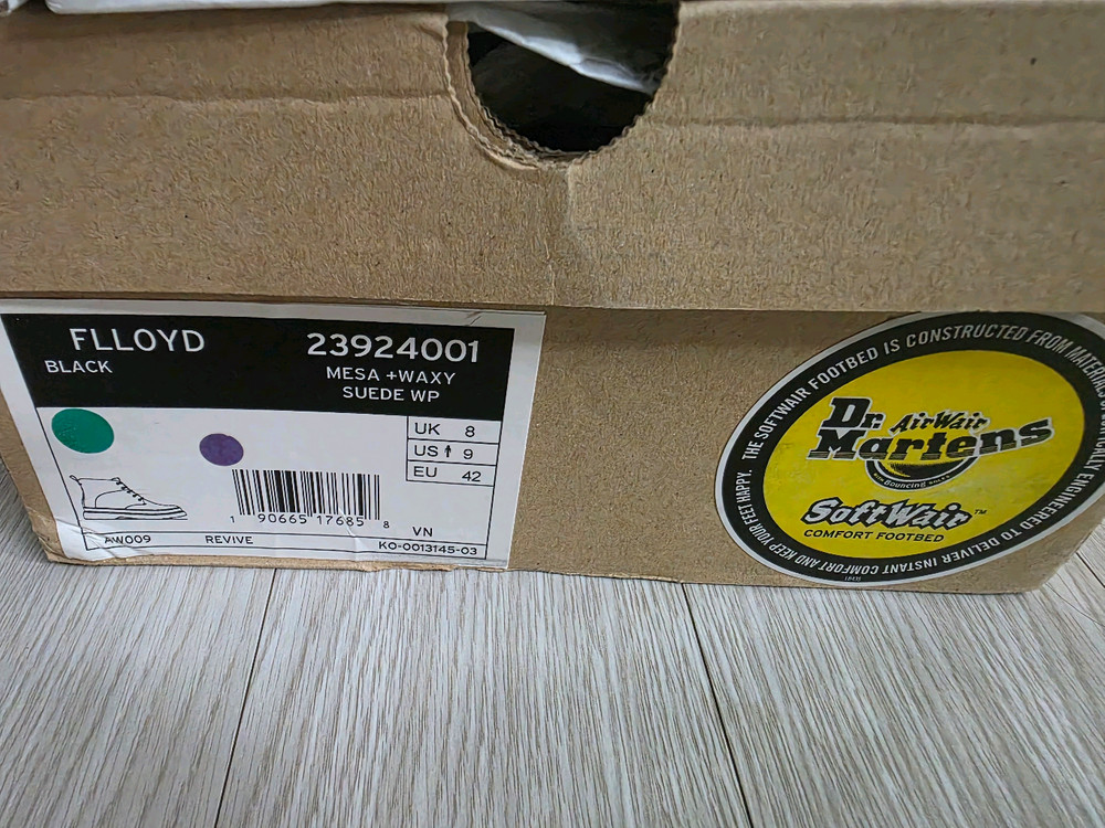 [새상품270] 닥터마틴 플로이드 FLLOYD 블랙 워커 270 이미지