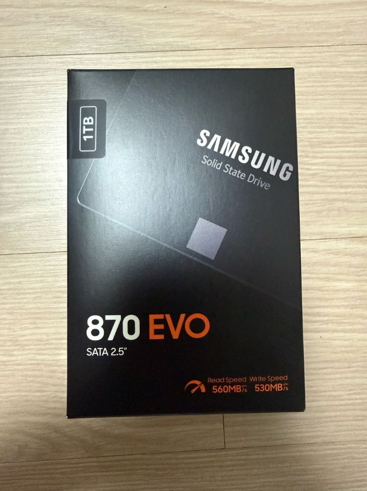 미개봉 삼성SSD 870 EVO 1TB 이미지