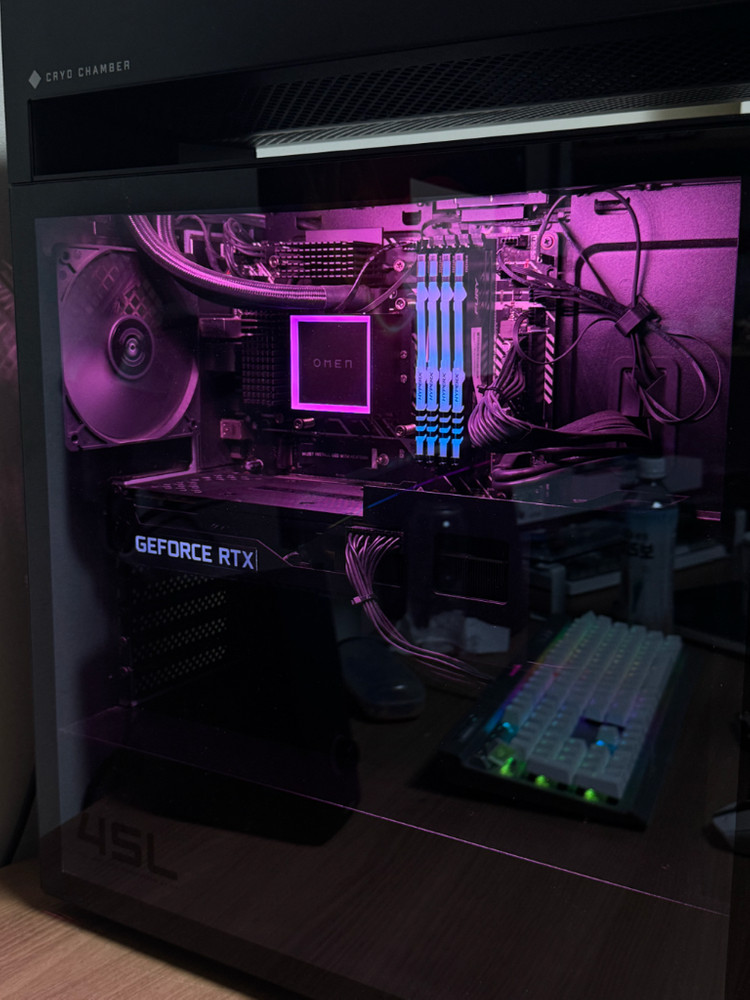 HP Omen 45L 하이엔드 컴퓨터 (i9-12900K/램64gb/rtx3090) 이미지