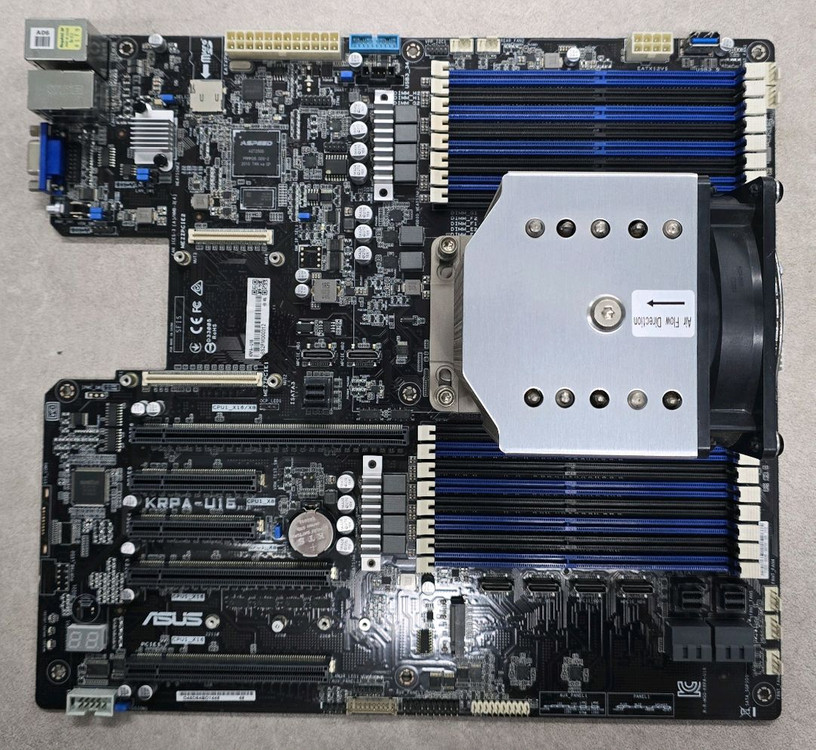 ai서버 에픽 7262 ASUS KRPA-U16 메인보드 (AMD EPYC) 세트 이미지