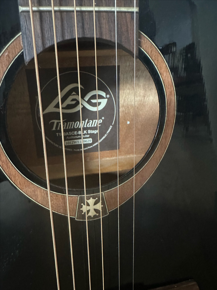 라그 LAG Tramontane T100ASCE-BLK 통기타 이미지