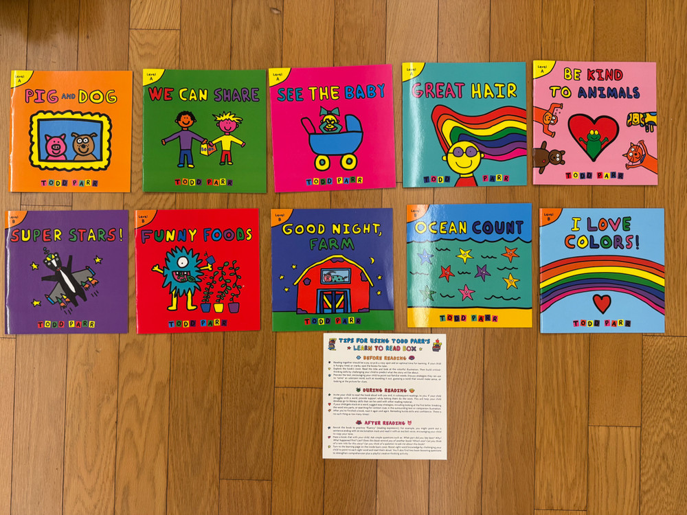 토드파 영어원서 Todd parr 런투리드박스 이미지