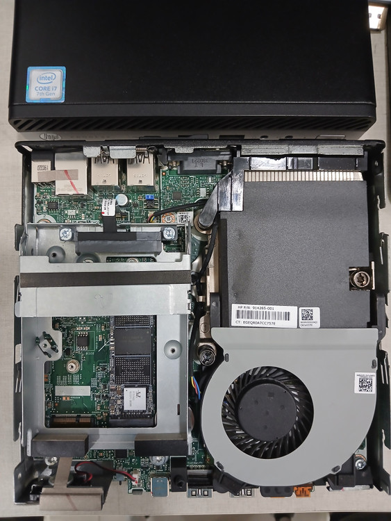 HP미니PC컴퓨터 i7-7700T / Ram: 16g(8+8) nvme128g 이미지