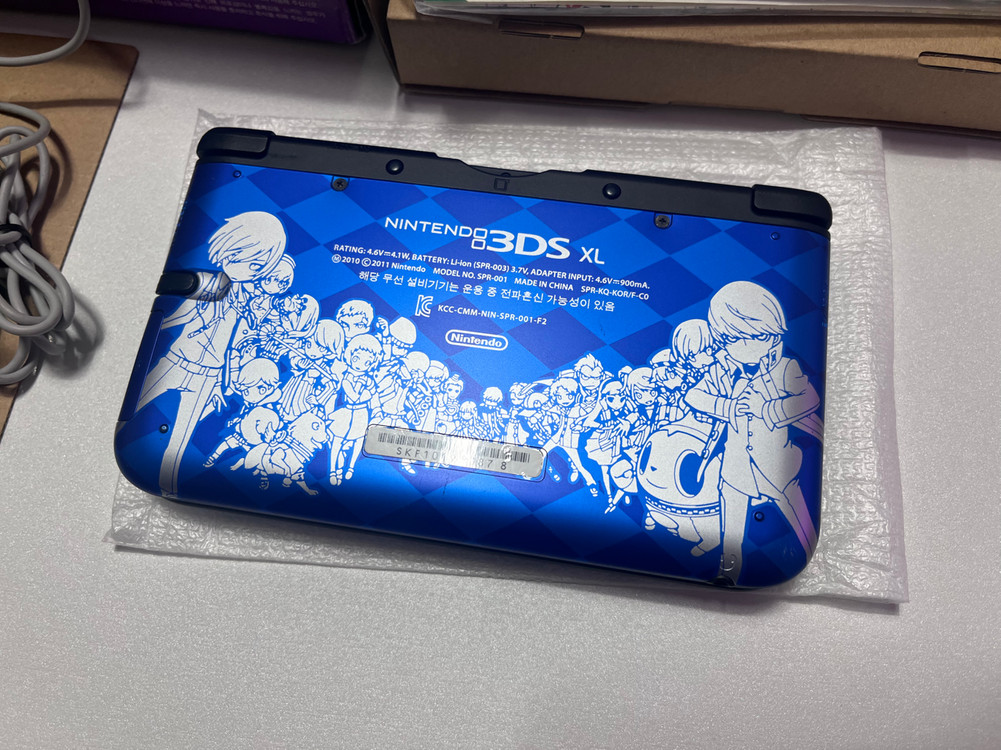닌텐도 3ds xl - 페르소나 Q 벨벳 모델 에디션 ( 구큰다수) 이미지