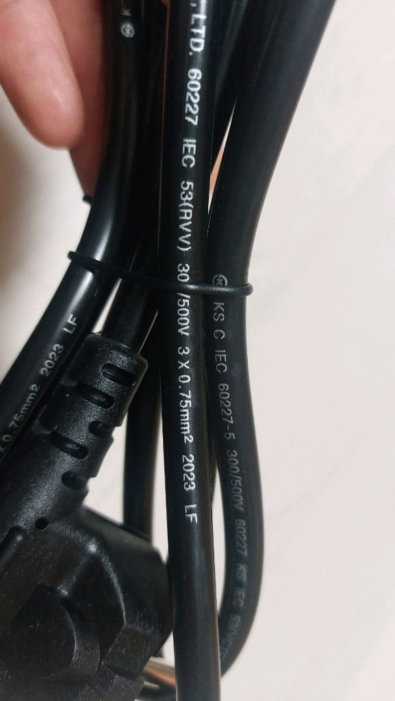 컴퓨터 파워케이블,전원케이블 대량 팝니다 이미지