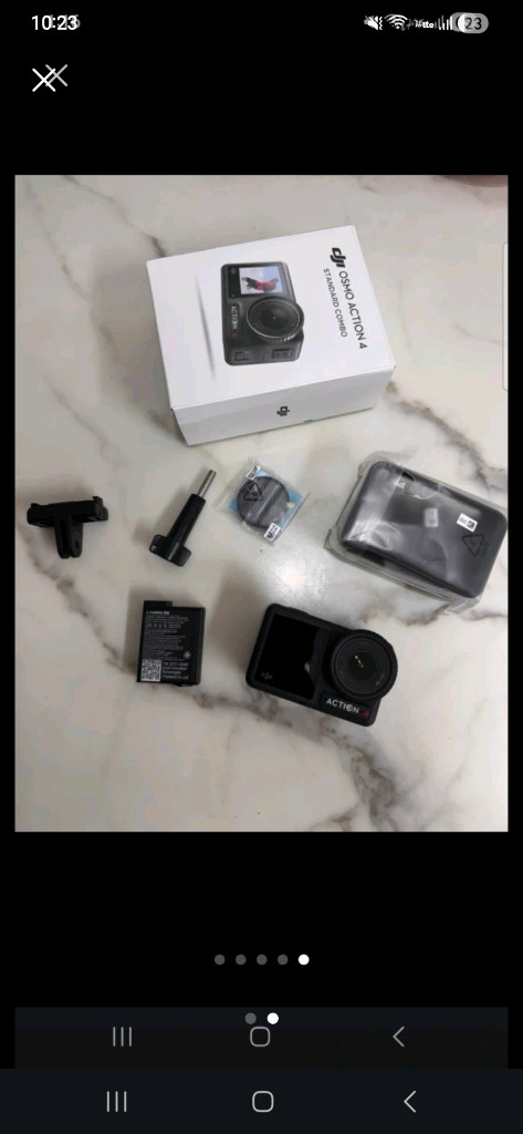 오즈모 액션4 액션캠 이미지