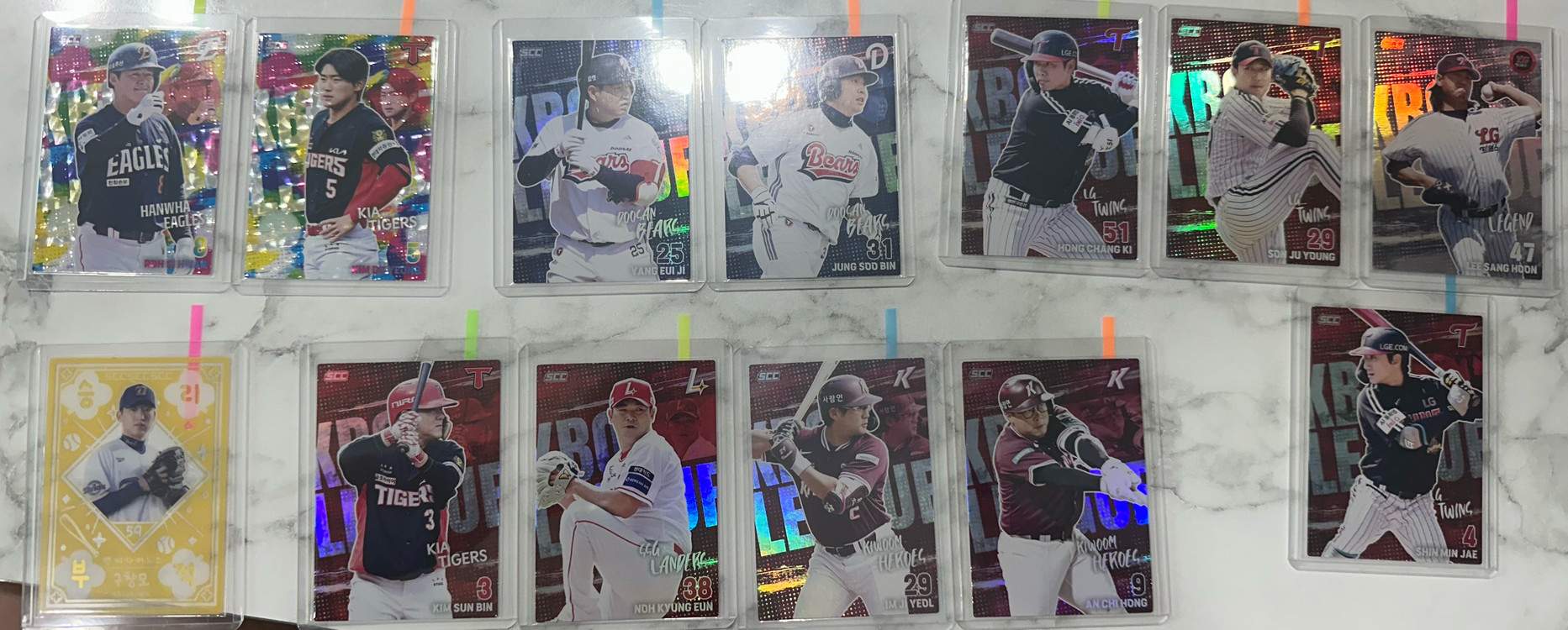 Kbo 카드 2026 홀로그램 홀로 패러렐 승리부적 기아 키움 엘지 두산 쓱 엔씨 한화 삼성 크트 이미지