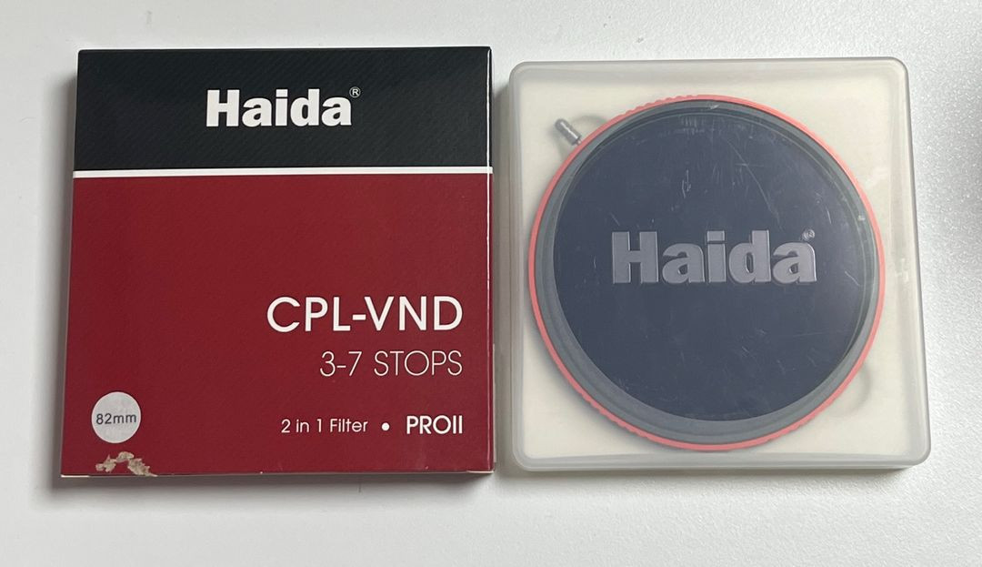 하이다 CPL VND PRO2 82mm필터(택포 7만원, 흠집) 이미지
