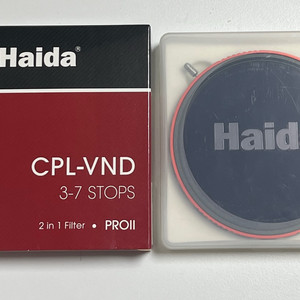 하이다 CPL VND PRO2 82mm필터(택포 7만원, 흠집) 이미지