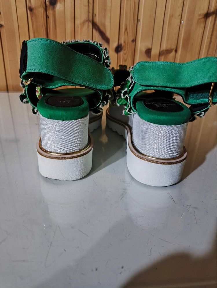 240mm 슈콤마보니 프릴 샌들 7.5cm 이미지