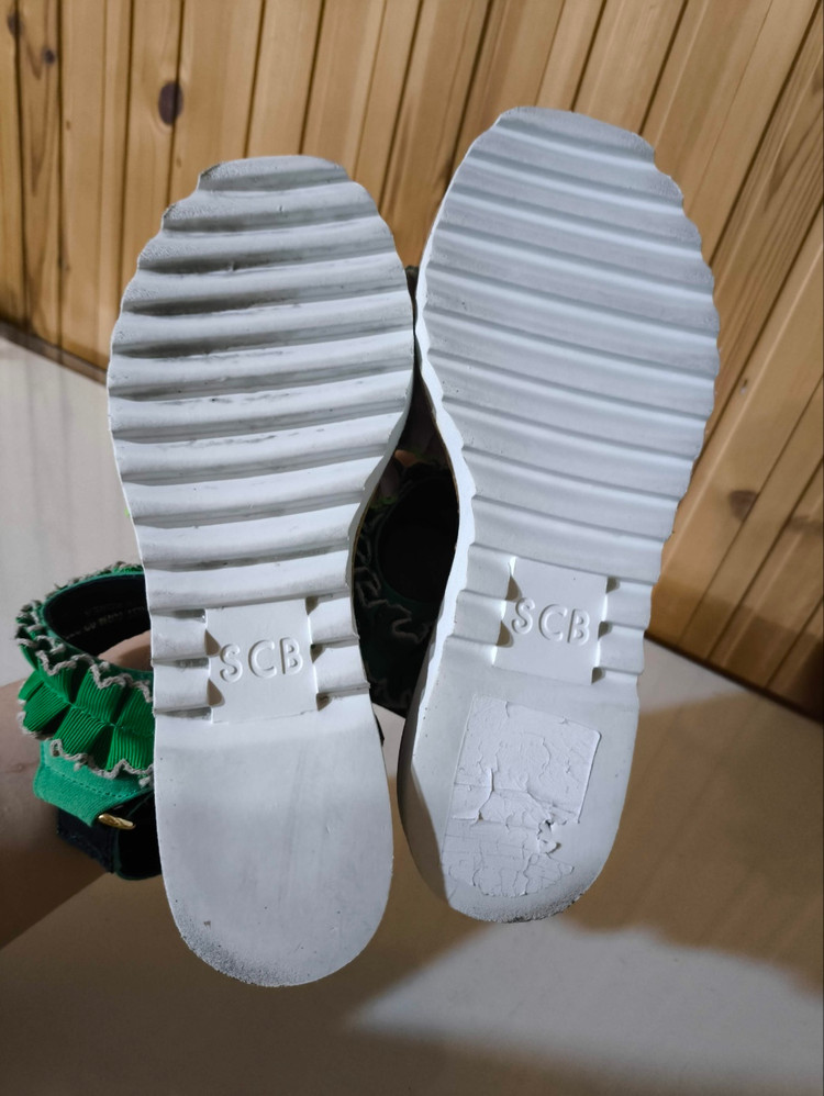 240mm 슈콤마보니 프릴 샌들 7.5cm 이미지