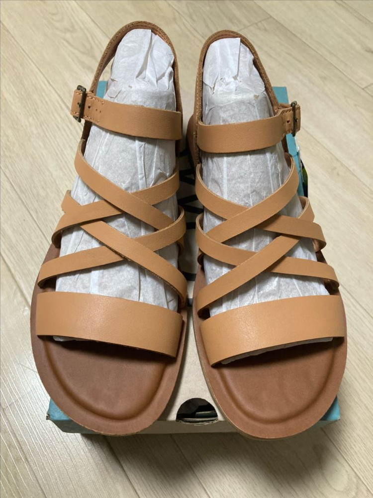 탐스샌들,탐스245,탐스소가죽샌들,탐스240 이미지