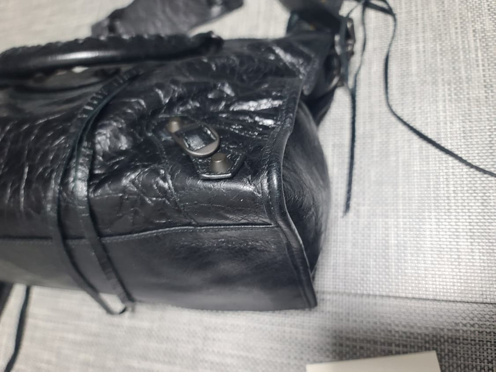발렌시아가 모터백 미디움 블랙 토트백 숄더백 모터백 미듐 시티백 이미지
