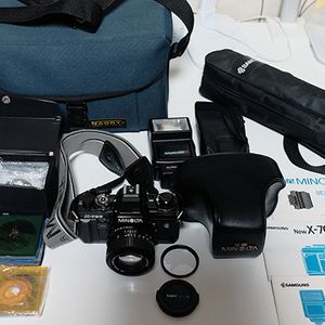 미놀타 x700,x-700 (MD50.4 랜즈, 700px플레쉬) 팝니다 이미지