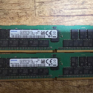 삼성 서버용 램 DDR4 32GB 2666 2개 일괄판매 이미지