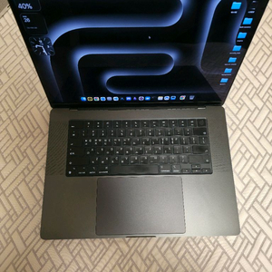 맥북프로 16인치 M3 PRO 512GB 18 GB (애플케어 포함) 이미지