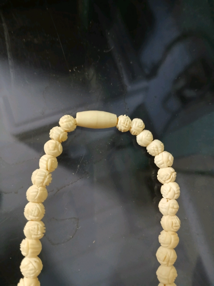 빈티지 상아목걸이 이미지
