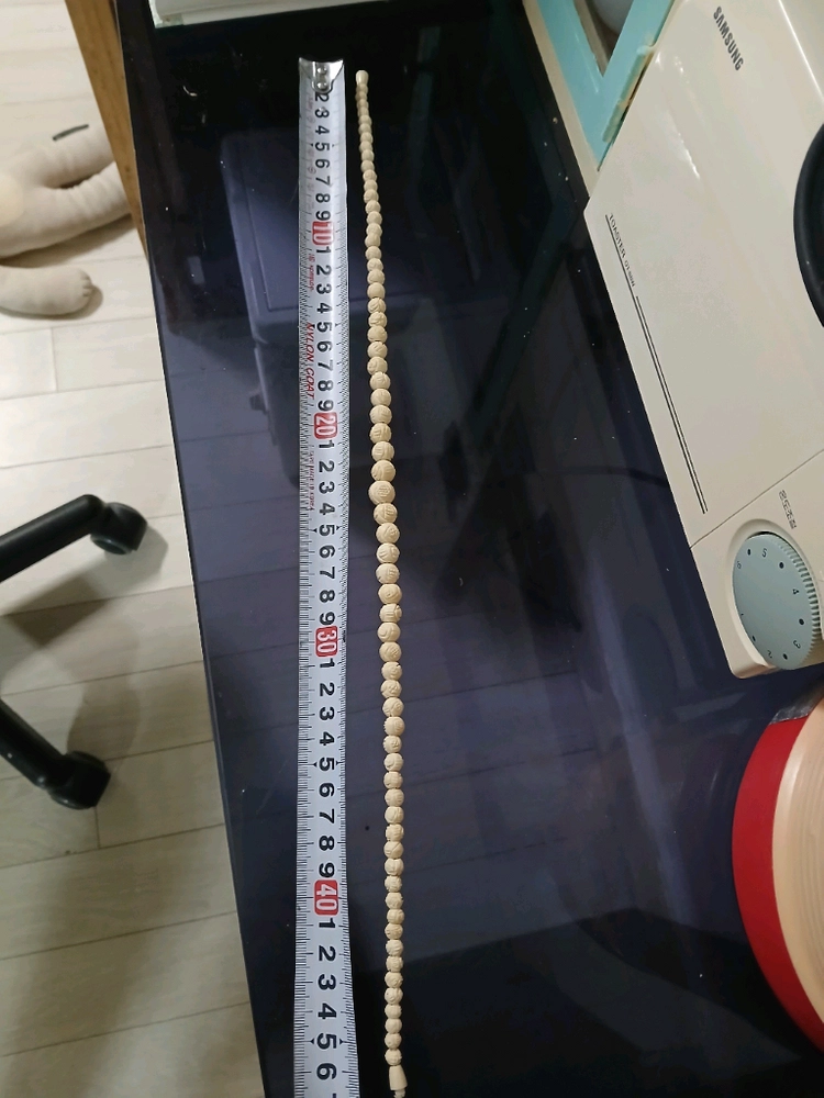 빈티지 상아목걸이 이미지