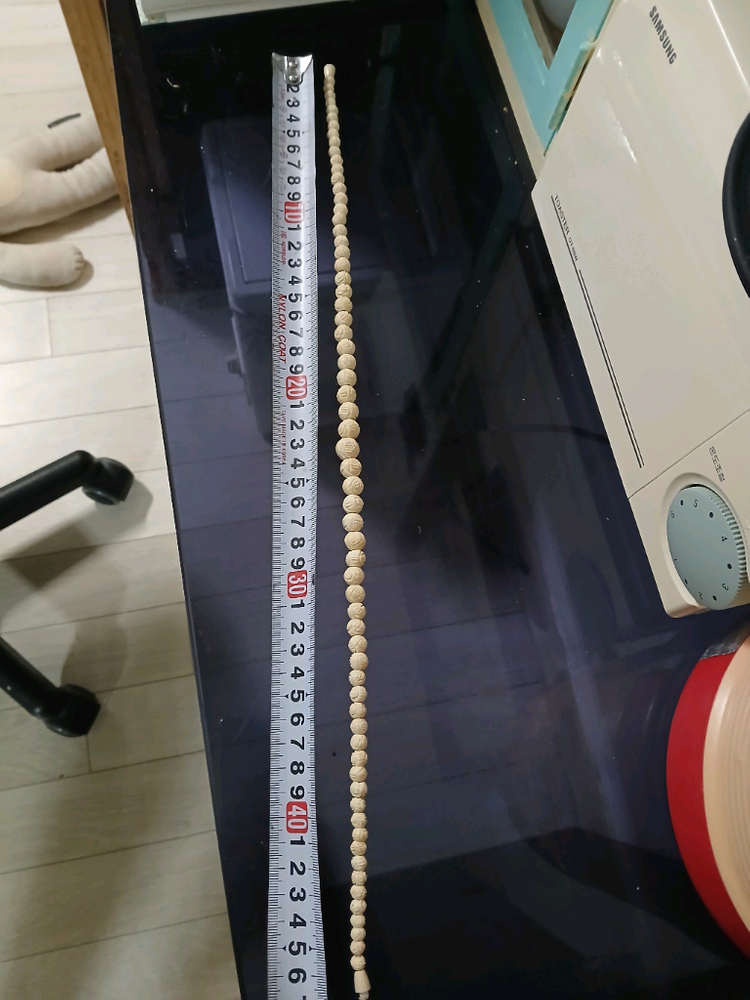 빈티지 상아목걸이 이미지