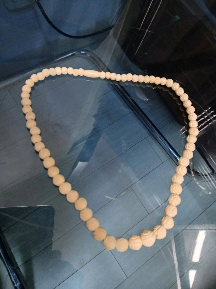 빈티지 상아목걸이 이미지