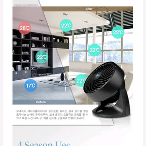 독일 보네이도 기계식 에어써큘레이터 633-KR 이미지