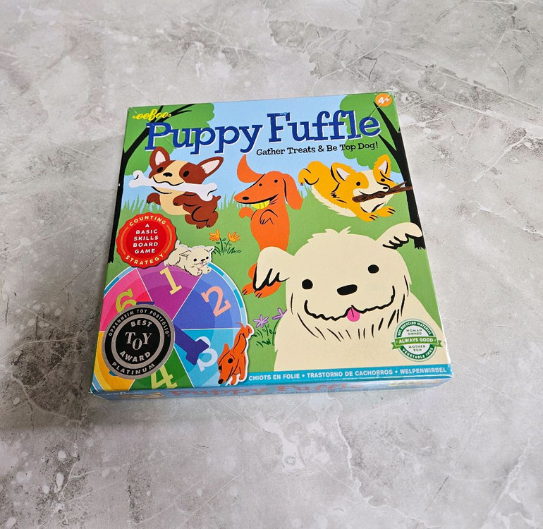 공간27 이부 퍼피퍼플 유아보드게임eeBoo Puppy Fuffle 보드게임 이미지