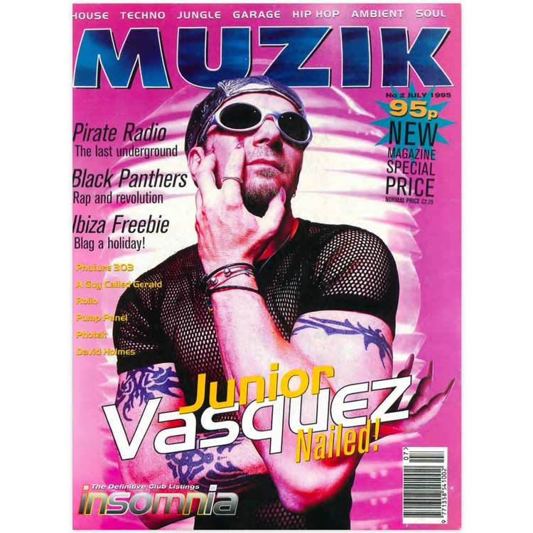 90년대 영국 일렉트로닉 음악 잡지 뮤지크 Muzik 99권 이미지