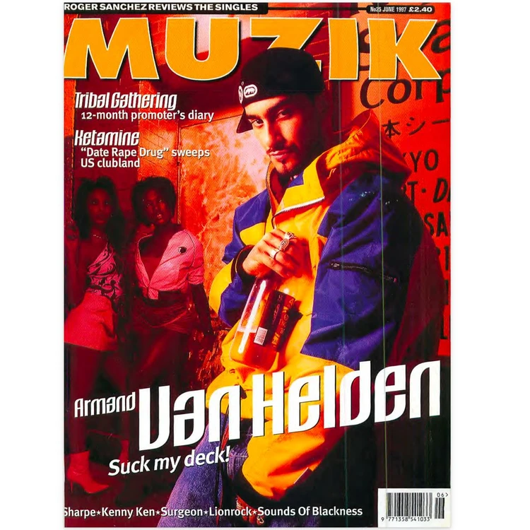 90년대 영국 일렉트로닉 음악 잡지 뮤지크 Muzik 99권 이미지