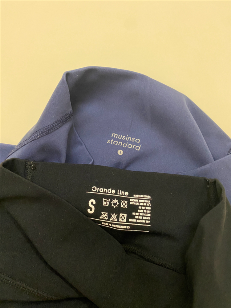 그란데라인, 무탠다드 레깅스 S 2벌 일괄 (9부) 이미지