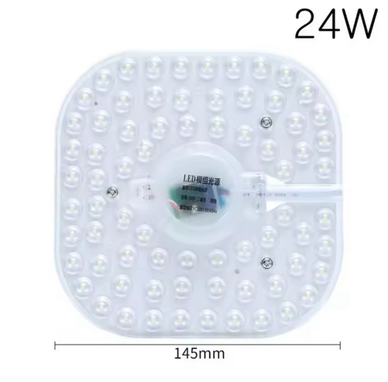 LED 조명 24W 원형/사각형 링 패널 20개 이미지