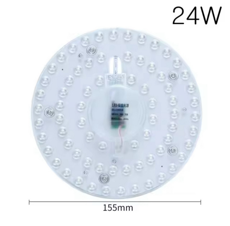 LED 조명 24W 원형/사각형 링 패널 20개 이미지