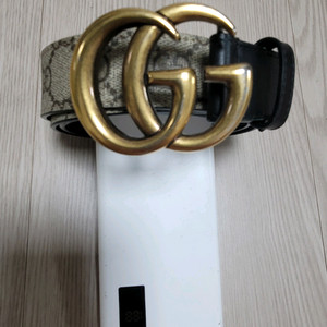 구찌 GG 마몬트 정품벨트 허리 약 30 1개구멍하자 이미지