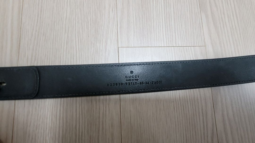 구찌 GG 마몬트 정품벨트 허리 약 30 1개구멍하자 이미지