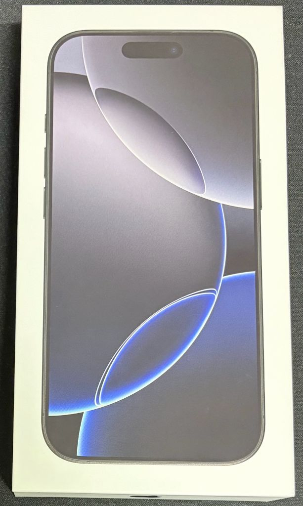 아이폰 16 프로 블랙 티타늄 256GB 이미지