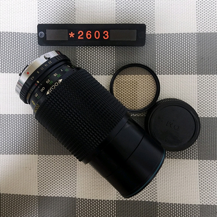 올림푸스 OM 마운트 슈퍼 OZECK 80-205mm 줌렌즈 이미지