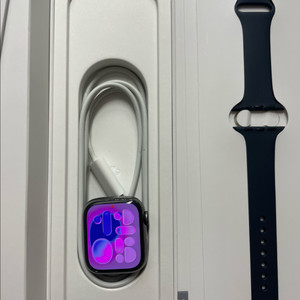 애플워치8스테인리스 41mm 그래파이트 이미지