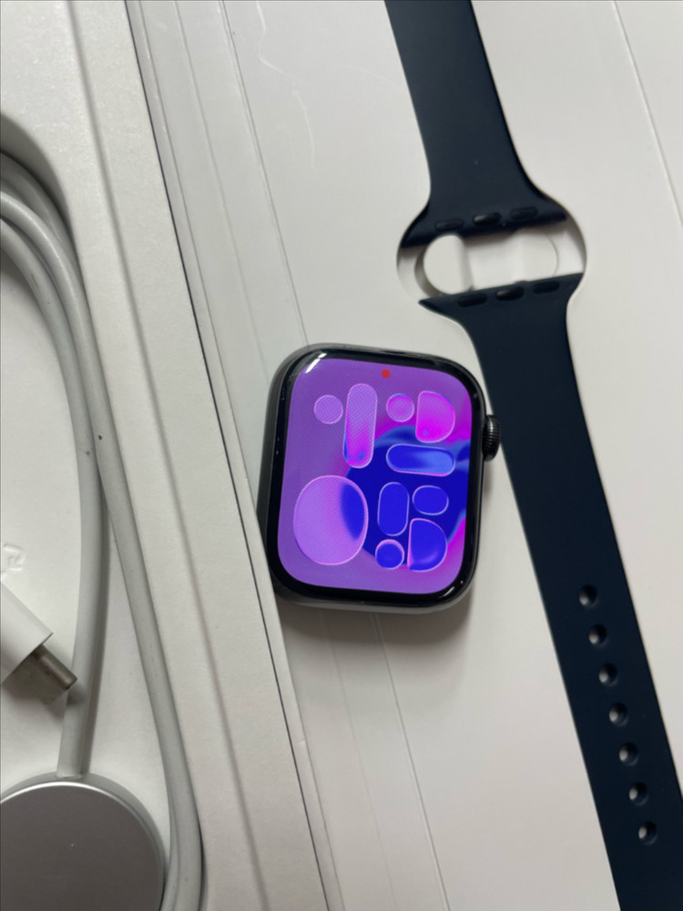 애플워치8스테인리스 41mm 그래파이트 이미지