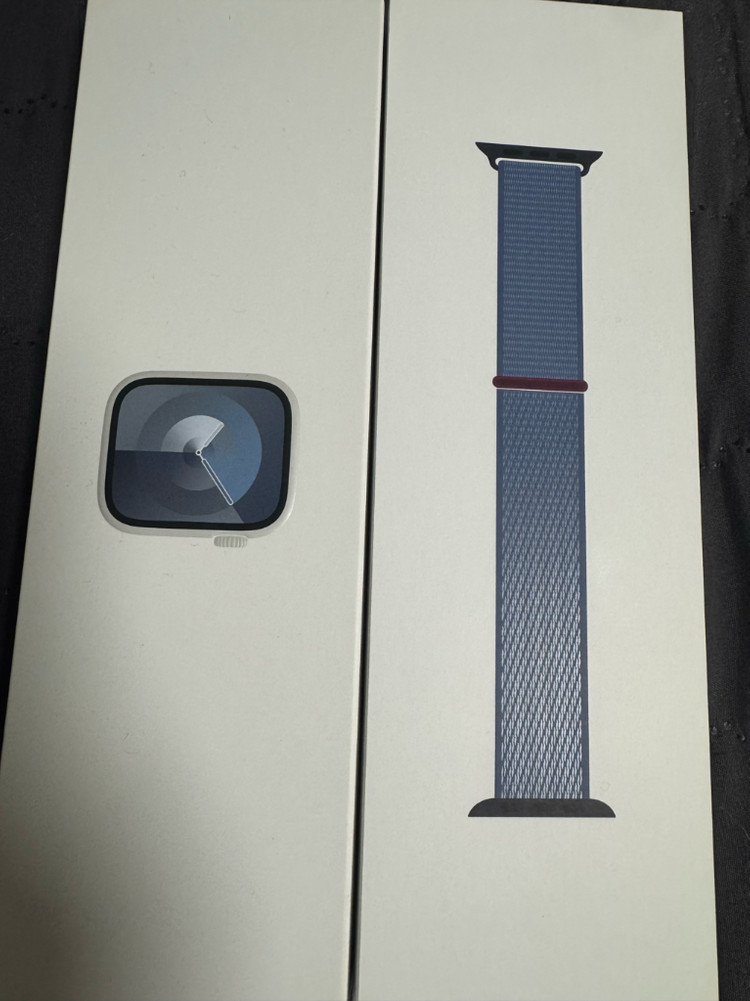 애플워치 9 GPS 실버 41mm 이미지