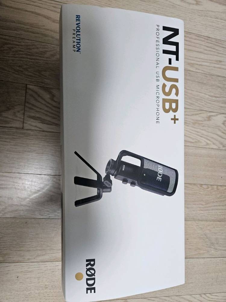 로데(RODE) NT-USB+ / RODE NT USB 플러스 마이크 팝니다. 이미지