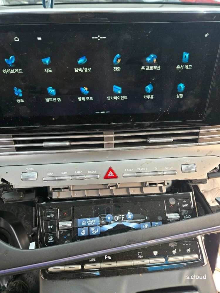 더뉴그랜저ig 더뉴ig avn 오디오 네비 이미지