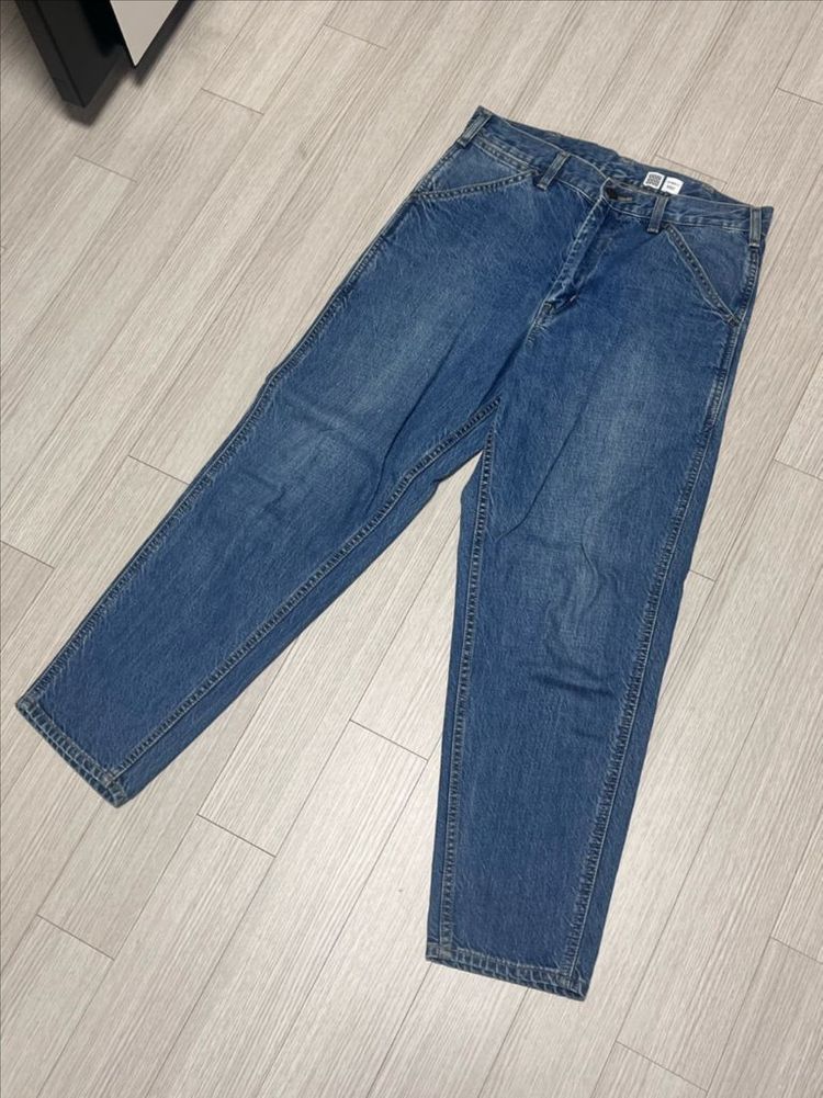 유니클로U 와이드핏 테이퍼드 데님 진청/중청 29사이즈 이미지