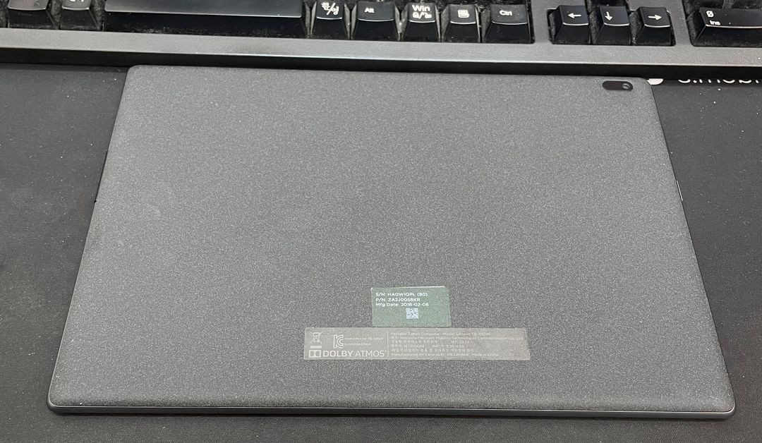 레노바탭4(TB-X304F) 블랙 16GB 무잔상 상태좋은 중고3만팝니다 이미지