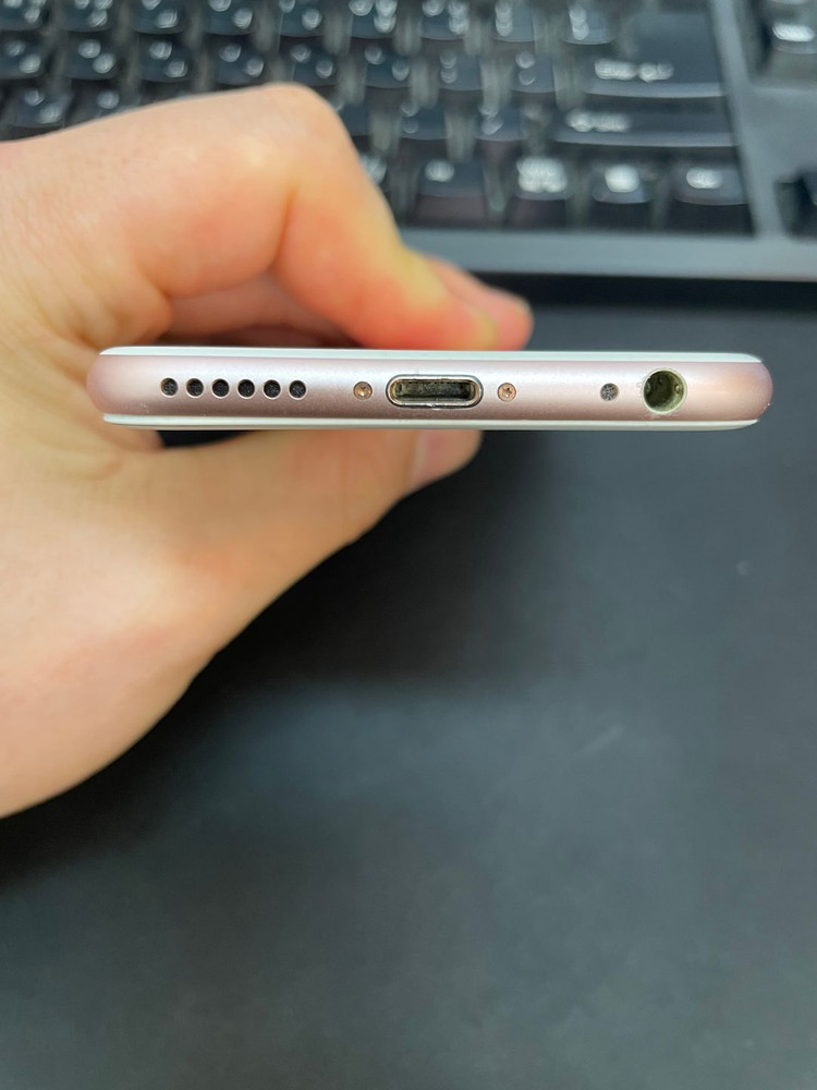 아이폰6S 로즈골드 64GB 배터리100% 상태좋은 중고14만팝니다. 이미지