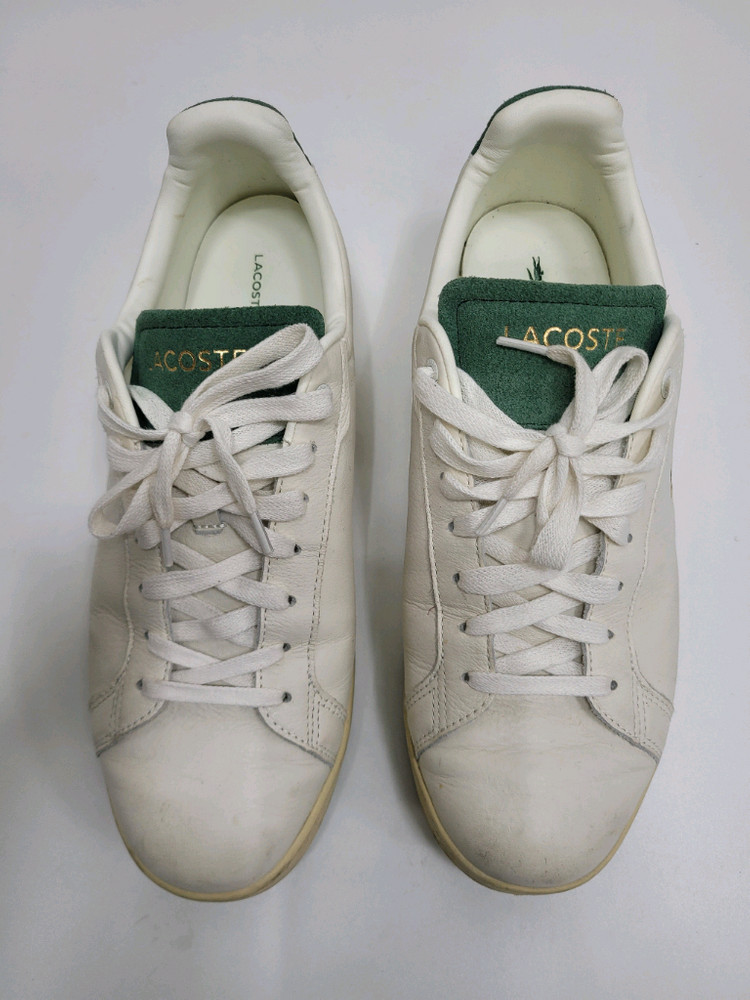 LACOSTE 23FW 라코스테 가죽 스니커즈 / 사이즈 UK9 화이트 이미지