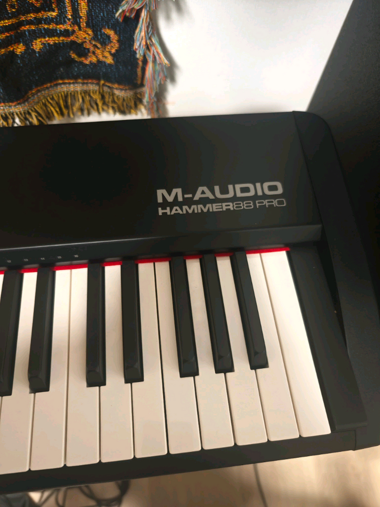 M-AUDIO 엠오디오 해머 HAMMER88 PRO 피아노 마스터 키보드 이미지